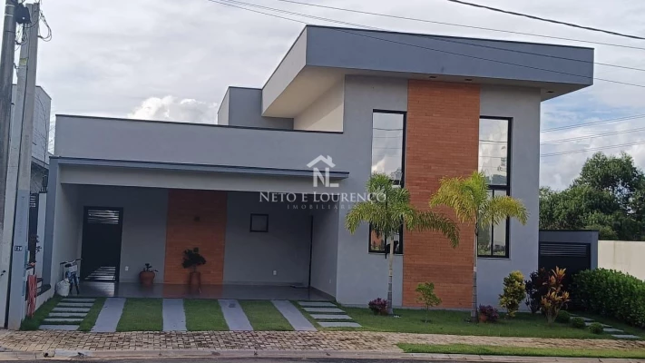 Foto 1: Casa Térrea com Mezanino no Condomínio Bella Vitta – Conforto e Sofisticação Integrados à Natureza