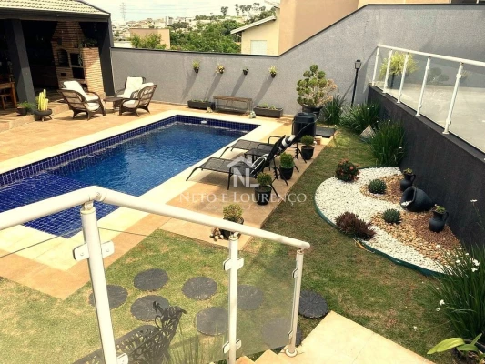 Foto 1: Casa à venda com 4 quartos no Condomínio Bosque dos Jatobás, Engordadouro, Jundiaí, SP
