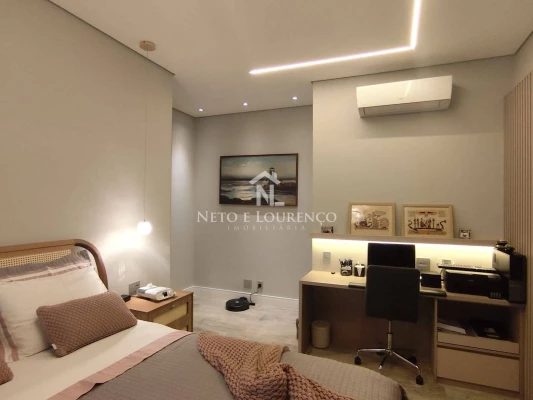 Foto 5: Casa terrea, nova, condominio fechado, ar condicionado, toda decorada, conceito americano. Esquina 