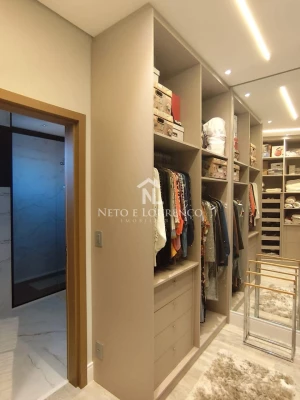 Foto 9: Casa terrea, nova, condominio fechado, ar condicionado, toda decorada, conceito americano. Esquina 