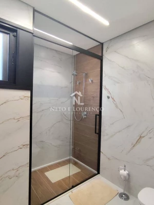 Foto 15: Casa terrea, nova, condominio fechado, ar condicionado, toda decorada, conceito americano. Esquina 