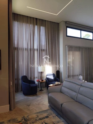 Foto 41: Casa terrea, nova, condominio fechado, ar condicionado, toda decorada, conceito americano. Esquina 
