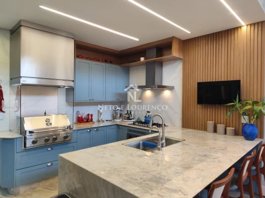 Foto 48: Casa terrea, nova, condominio fechado, ar condicionado, toda decorada, conceito americano. Esquina 