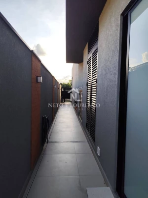 Foto 59: Casa terrea, nova, condominio fechado, ar condicionado, toda decorada, conceito americano. Esquina 