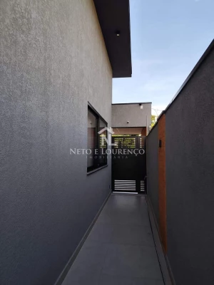 Foto 60: Casa terrea, nova, condominio fechado, ar condicionado, toda decorada, conceito americano. Esquina 