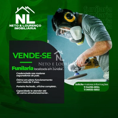 Foto 1: Oficina de Funilaria e Pintura à Venda – Vila Rami, Jundiaí (SP)