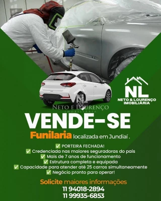Foto 2: Oficina de Funilaria e Pintura à Venda – Vila Rami, Jundiaí (SP)
